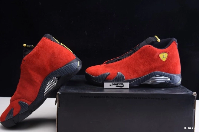 Reps TBK Challenge Air Retro Red Jordan 14 654459-670 0702